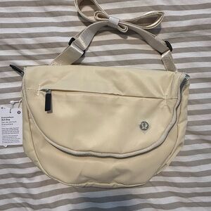 lululemon athletica Cream Crossbody Bag